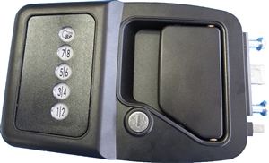will the Bauer EM keyless lock system work on a slide in truck camper, specifically a 2014 Northstar 850sc??