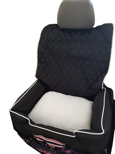 What are the dimensions and max weight for the Seat Armour Pet Bed. Thanks