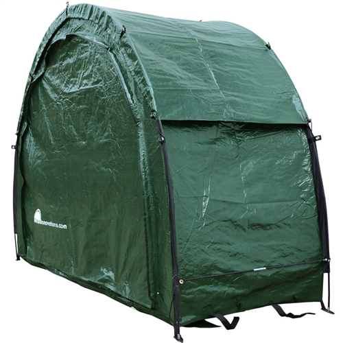Is there a way to lock the opening to prevent entry to the tent?