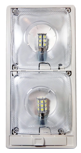 Arcon 20716 Double LED Economy Light With Switch - Clear Lens - Soft White Questions & Answers