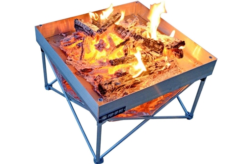 Fireside Outdoor CB001 Pop-Up Pit And Heat Shield Combo Questions & Answers