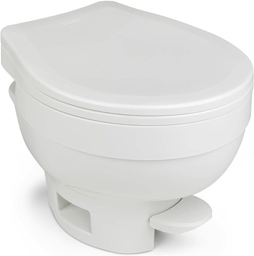 Thetford 31650 Aqua-Magic V Low Profile Toilet With Pedal Flush - White Questions & Answers