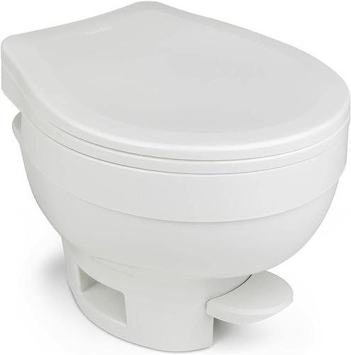 Thetford 31650 Aqua-Magic VI Low Profile RV Toilet with Pedal Flush - White Questions & Answers