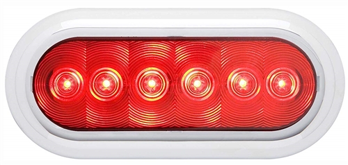 Optronics STL73RK Oval LED Multi-Function Trailer Light - Red Questions & Answers
