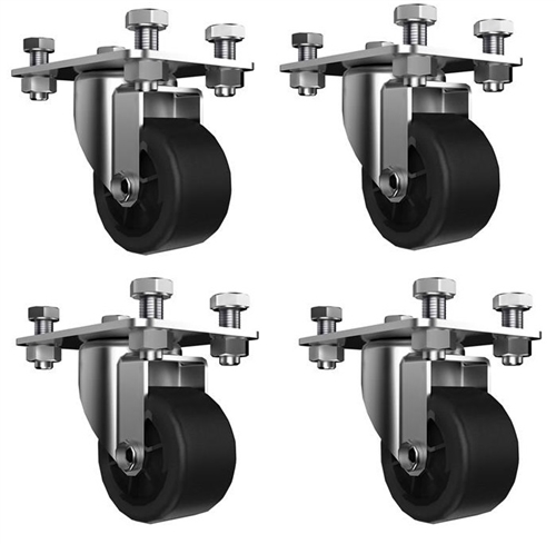 The big ant has swivel type Casters can I get a set of fixed casters ones that do not swivel?