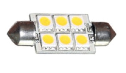 Bee Green LF426WW Festoon One-Sided LED Lightbulb - 118 Lumens - Warm White Questions & Answers