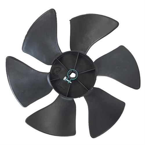 is this fan blade  MFG P/N 3313107.015 is it 10.5 inches and a  1/2 shaft ?