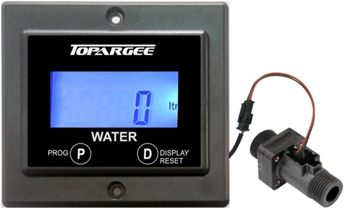 How long is the tank gauge display?  What is the part number for the extension cable?