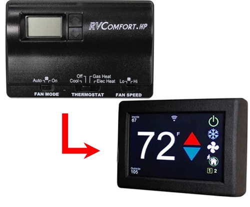 Micro-Air ASY-352-X01 EasyTouch RV 352 Touchscreen Thermostat With Bluetooth - Black Questions & Answers