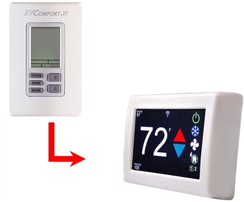 Micro-Air ASY-355-X02 EasyTouch RV 355 Touchscreen Thermostat With Bluetooth - White Questions & Answers