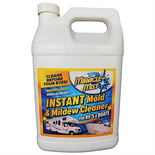 Miracle Mist MMRV-1 Instant Mold & Mildew Cleaner For RVs & Boats - 1 Gallon Questions & Answers