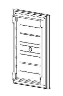 does this fit Norcold N10LX? Will existing wood face panel reinstall with this door?