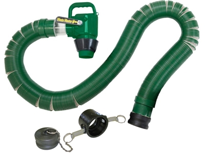 Can additional hose be added to the Waste Master system?