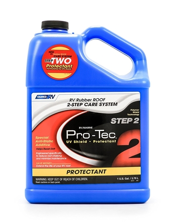 Camco 41448 Pro-Tec RV Rubber Roof Protectant- Step 2 - 1 Gallon Questions & Answers
