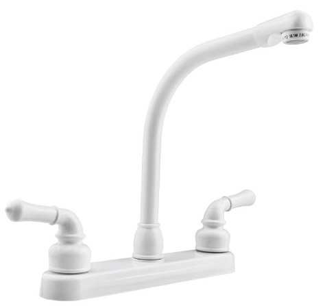 How does the Dura Faucet DPK210C-WT compare to the Phoenix P5004AW-T44