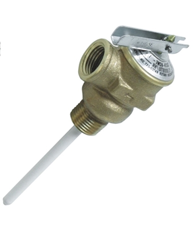 Camco 10423 Temperature & Pressure Relief Valve - 1/2'' with 4'' Probe Questions & Answers