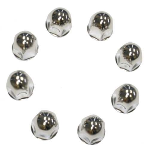 Wheel Masters 8010 8Pk 1'' Stainless Steel Lug Nut Covers Questions & Answers
