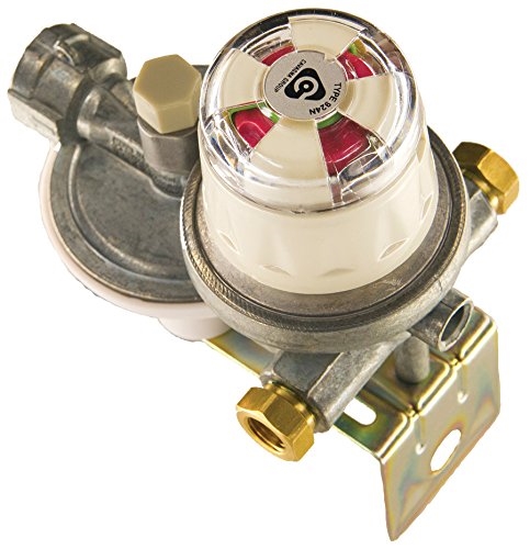 What is the connection size where the pigtail attachest to the regulator?