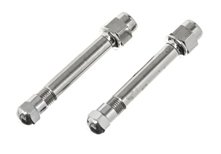 What is the 80292 straight valve extenders made from?