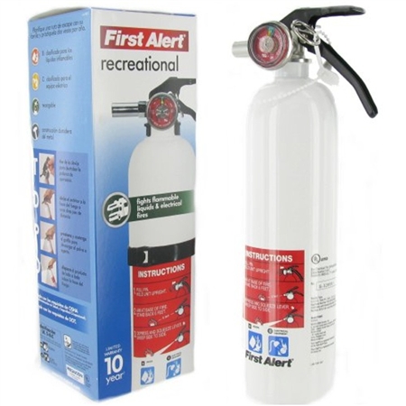 BRK Electronics REC5 First Alert RV Fire Extinguisher - 5-B:C Questions & Answers