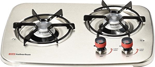 Glass cover 2983A has a black trim ring.  Will it match stainless cooktop. There is only pic with black cooktop.