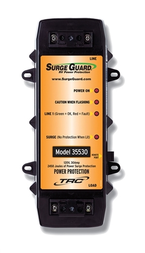 I have a 30 & 50 amp rv will this unit protect it  surge guard #34520