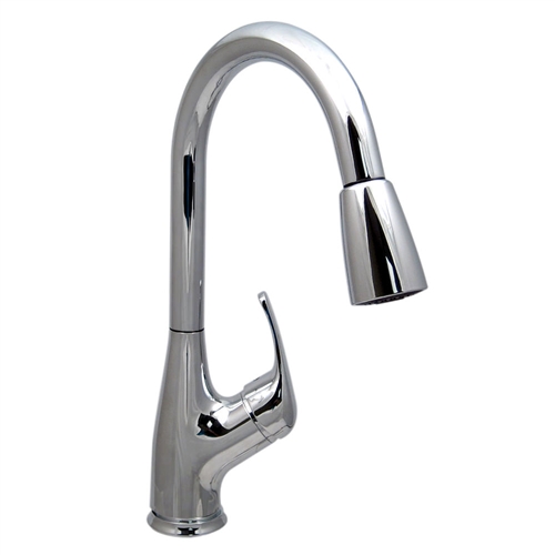 what is distance out from base to spout for this kitchen faucet?