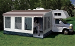 Do you carry any outside awning rooms for 8-9' small trailer awning?