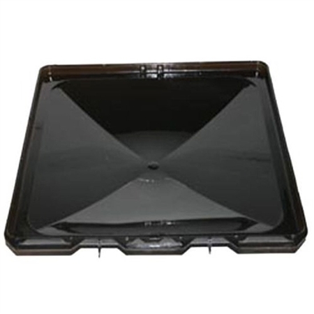 dies this attach without a hinge pin? Heng's J7291RSM-C Replacement Vent Lid For Jensen Metal Base RV Vent - Smoke