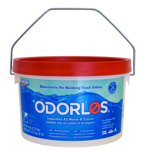 Odorlos V77012 RV Holding Tank Chemicals, 6 lbs. Dry Questions & Answers