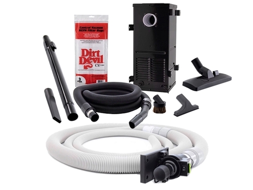 Dirt Devil CV1500 Central Vacuum With Vroom RV Retractable Hose System Questions & Answers