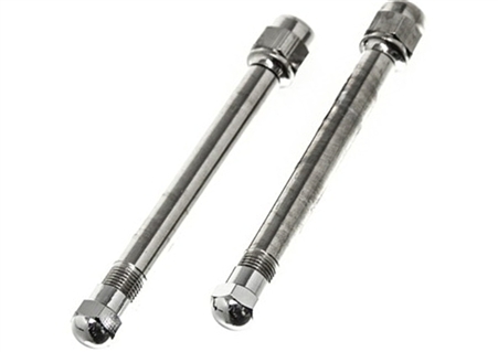 can you use these valve extensions with rubber valve stems?