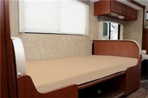 Mattress Safe CWCS-4582(FN) The Essential Camper's RV Sheet Set - U-Shaped Din/Din XL, Fawn Beige Questions & Answers