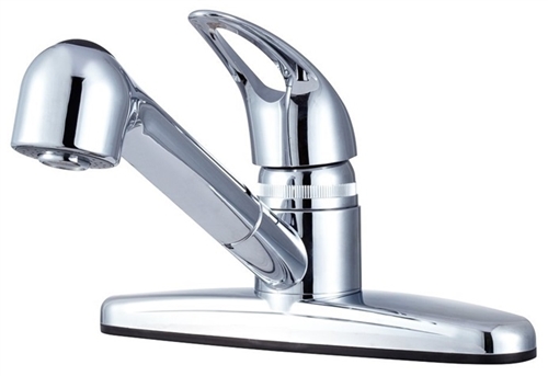 Dura Faucet DF-PK100-CP Chrome Non-Metallic Pull-Out RV Kitchen Faucet Questions & Answers