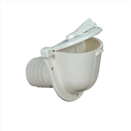 Is this Camco Fill Spout bright white of colonial white?