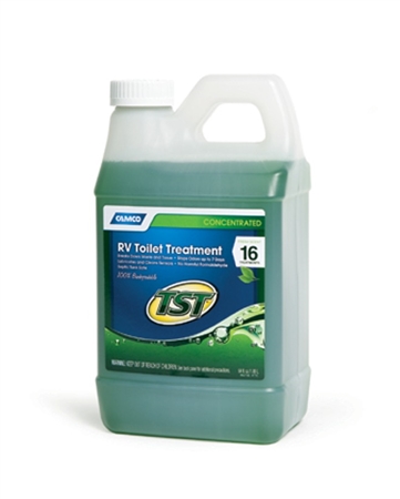 Camco 40225 64Oz TST Green RV Toilet Treatment Questions & Answers