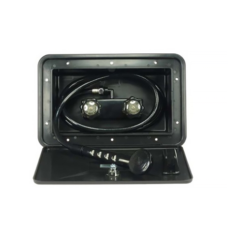 Dura Faucet DF-SA170-BK RV Exterior Shower Box Kit - Black Questions & Answers
