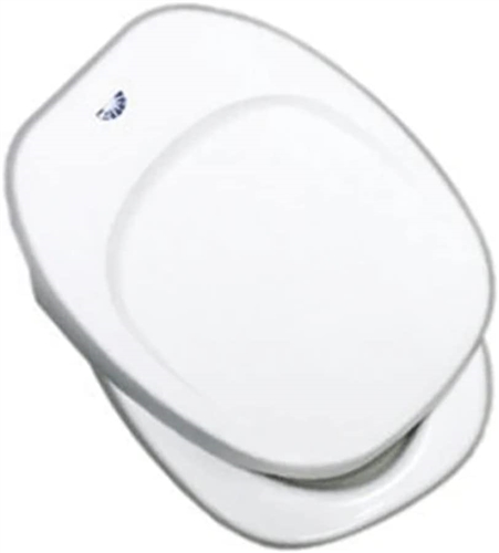 What are the width and length (front to back) of the 36787 RV toilet seat?