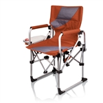 Picnic Time 810-00-103-000-0 Meta Chair - Burnt Orange/Grey Questions & Answers