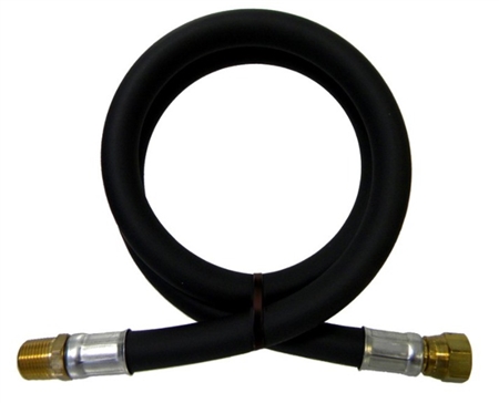 your lp hose is the id of the hose 3/8 in or just the fittings john