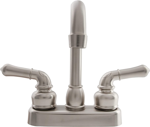 Does the spout on the DF-PB150C-SN RV bar faucet swivel?