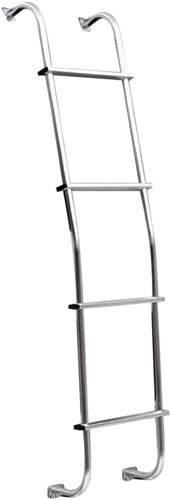 What is the diameter of the vertical bars on the 103H Door Ladder?