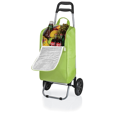 Picnic Time 545-00-104-000-0 Cart Cooler with Trolley - Lime Questions & Answers