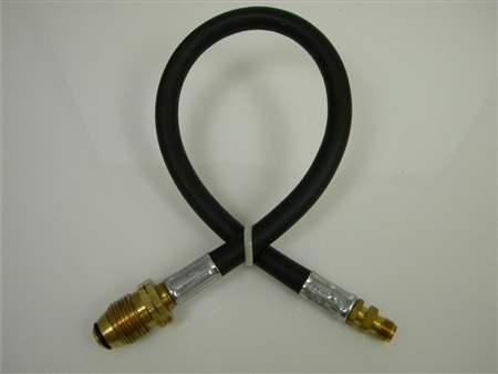 Pigtail Hose - Excess Flow POL 5/8" Nut x 1/4" M. Inverted Flare