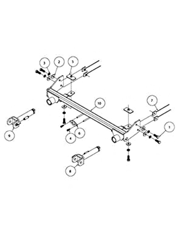 What size clevis pins does the ez5 base plate require?