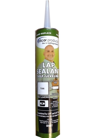 Dicor 501LST Self-Leveling Lap Sealant - Tan - 10.3 Oz Questions & Answers