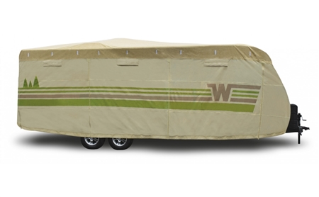 we have a 17 ft jayco hybrid but the box is just shy of 15 ft. could you recommend a travel trailer cover that would work?  thanks