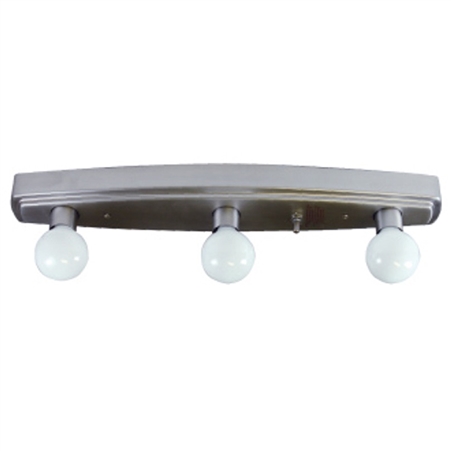 Does the Mirage 3-bulb RV vanity light have LED bulbs available?