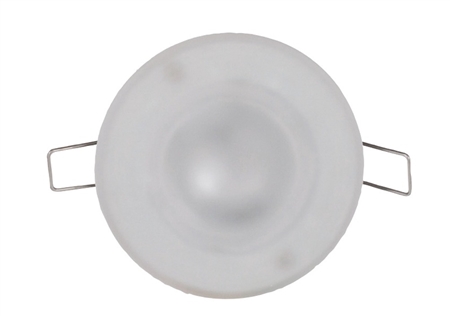 Does this ITC 81230-D RV Light require a hole to be made in the ceiling?