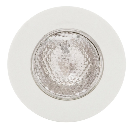 Do you have frosted lens in stock for this white puck light?